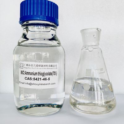 Vật liệu thô mỹ phẩm Ammonium Thioglycolic Acid Thioglycolate Perm C2H7NO2S