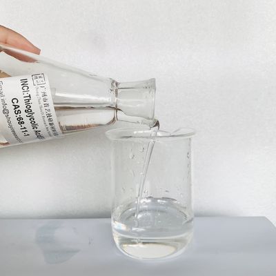 Axit Thioglycolic không màu 99% phá vỡ liên kết Disulfide có thể làm cho tóc mềm