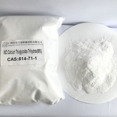 Chất phụ gia thực phẩm Calcium Thioglycolate Trihydrate Độ ổn định cao Lưu trữ ở nhiệt độ phòng