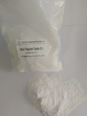 Chất liệu hóa học thô thioglycolate canxi pH 6,5-7,5 CAS 814-71-1