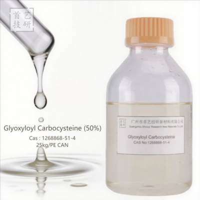 Glyoxyloyl Carbocysteine không có formaldehyde 50% 1,27-1,37 g/mL 1268868-51-4