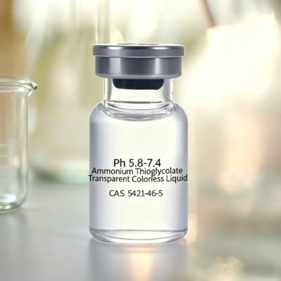 Ph 5.8-7.4 Ammonium Thioglycolate Chất lỏng không màu trong suốt CAS 5421-46-5