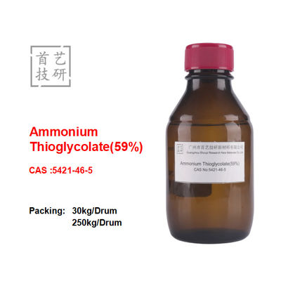 Ammonium Thioglycolate dung dịch hòa tan nhẹ trong nước dung dịch vĩnh viễn độc tính thấp cho tóc đẹp