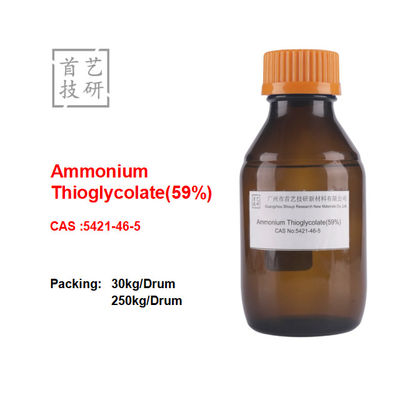 Ammonium Thioglycolate 59% Thuốc làm giảm chăm sóc tóc Lỏng Không nguy hiểm Có mùi nhẹ Perm