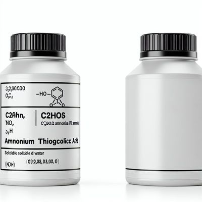 C2H6N2O2S Thioglycolate D Ammonium Thiol hơi mùi hòa tan trong nước