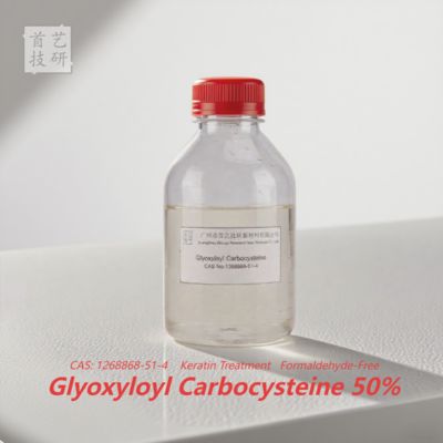 Glyoxyloyl Carbocysteine 50% cho Mật độ Tóc Thẳng 1.27-1.37g/ml Công thức Uốn Tóc Chuyên Nghiệp